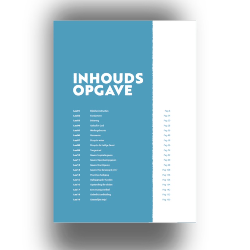 Studieboek: School voor een Bijbels Fundament (Dutch)